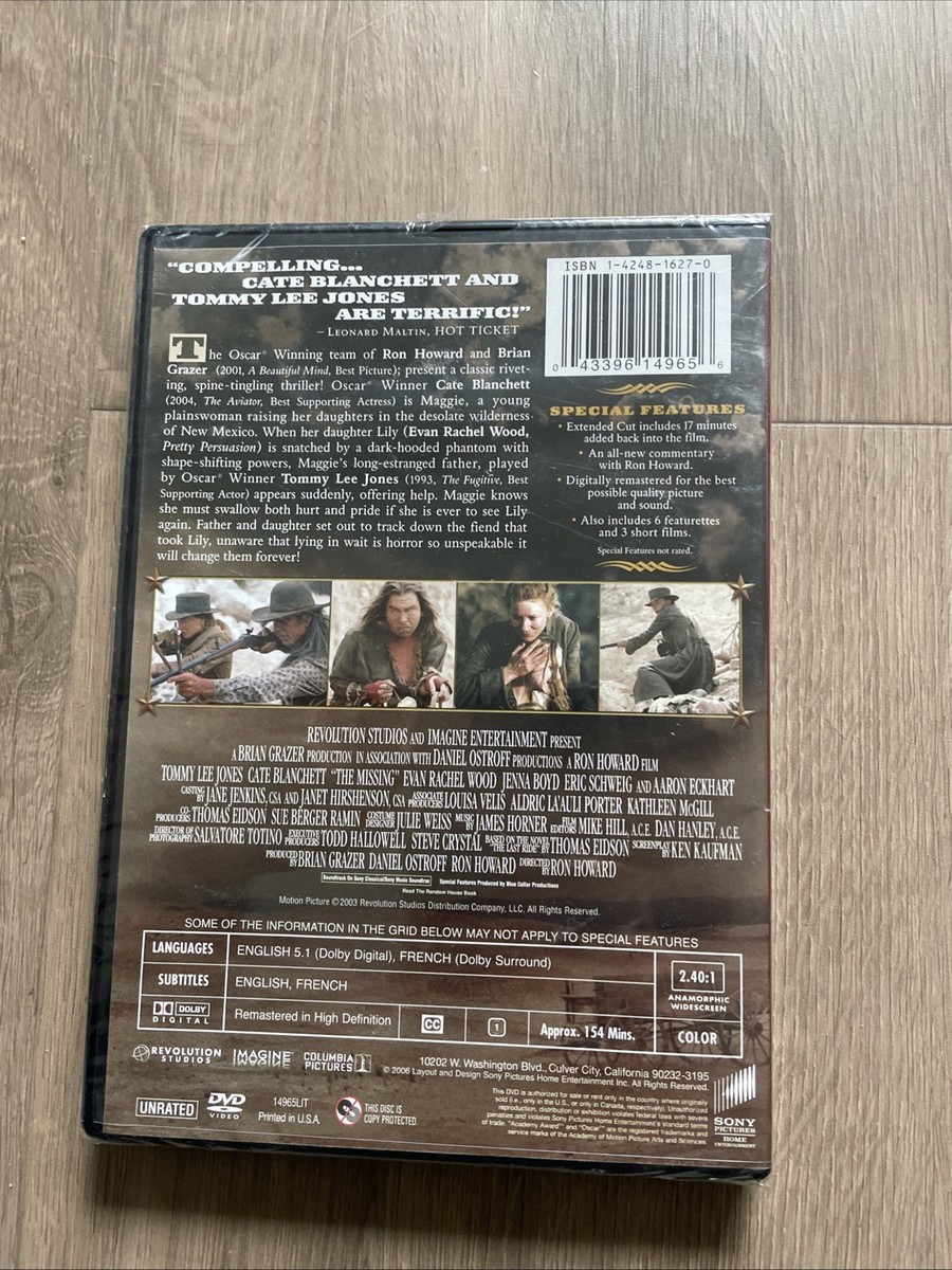 The Missing (DVD, 2003) for sale online | eBay