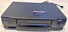 Orion VCR Model VR5005, VHS Player, 4 Head - Tested  Working - No Remote