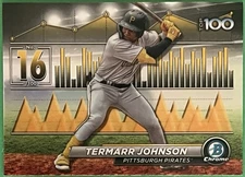 2024 Bowman Chrome - Bowman Scouts Top 100 Termarr Johnson #BTP-16 (RC)