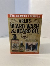 Arlo'S Pro-Growth 2-In-1 Beard Wash and Conditioner - Plus Beard Oil