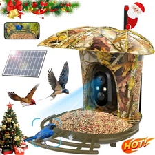 Smart Bird Feeder Camera，Solar Powered，Animal Watching Camera Wireless Outdoor,g