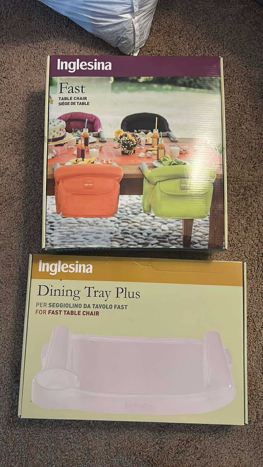 Inglesina Table High Chair with Tray Pottery Barn Kids New In Box