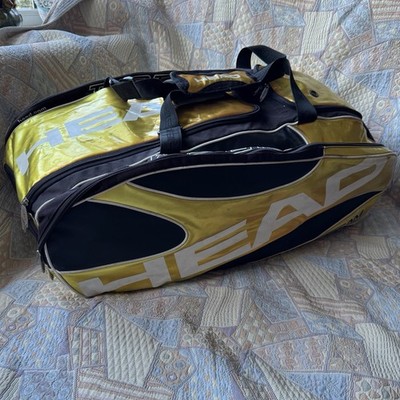 Head Tour Team Tennistasche gold groß Multischläger Thermotasche Rucksack