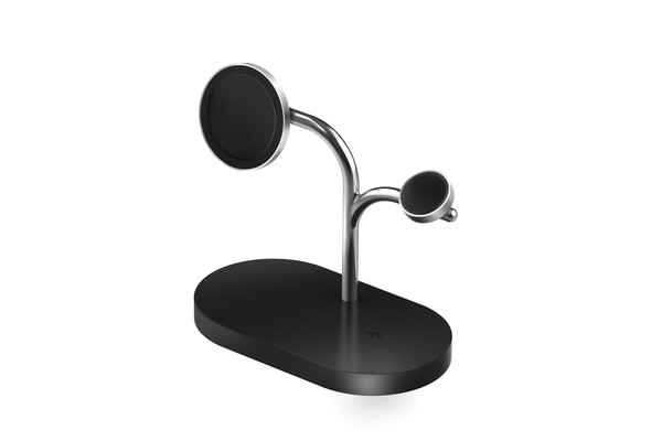 Designed For Samsung Wits Wireless 3-In-1 Charger Schwarz Qi2 Ladestation-image