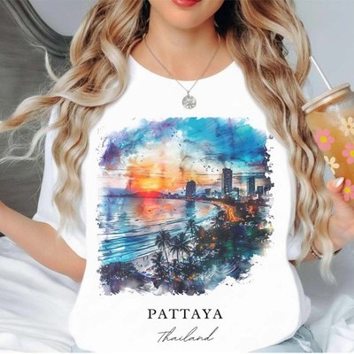 Pattaya Thailand Unisex Shirt Travel Gift Thailand Trip Lover Favorite Tee