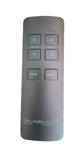 Serta Motion iSeries Remote (New Serta Version - See pics) for Adjustables
