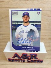 2021 Topps Archives Snapshots #38 - Tom Hatch RC - Auto - Toronto Blue Jays