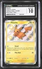 CGC 10 GEM MINT Pikachu Paldean Fates Shiny Rare Holo Pokemon 131/091 131/091