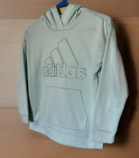 Girls M 10/12 ADIDAS Fleece Lined Lightweight Hoodie Excellent 