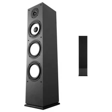 Uimoso Passive Floorstanding Speaker 2-Way Tower Speaker 200W Peak Power Single