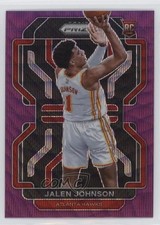 2021-22 Panini Prizm Purple Wave Prizm Jalen Johnson #305 04dh