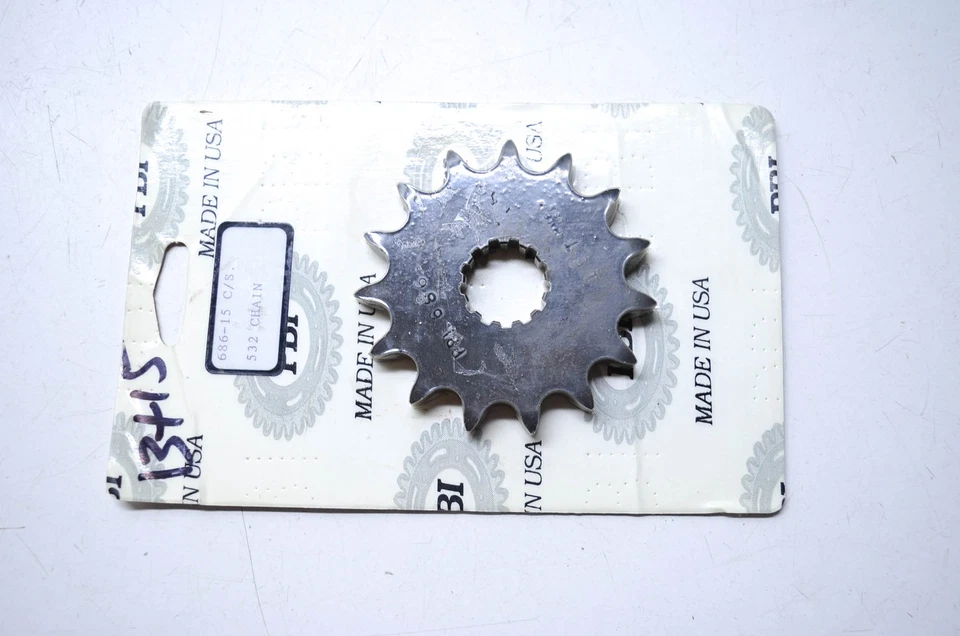 Piñones PBI 686-15 15T 532 piñón de cadena Nuevo de Lote Antiguo Foto 2 de 3