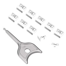 10PCS USB-A Port Blockers with 1 Keys-Removable Type-A Data Protection - Dust...