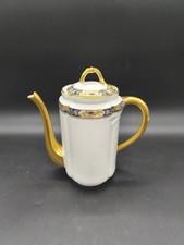 Théière porcelaine Limoges Chabrol & Poirier Art Déco Expo Paris 1925