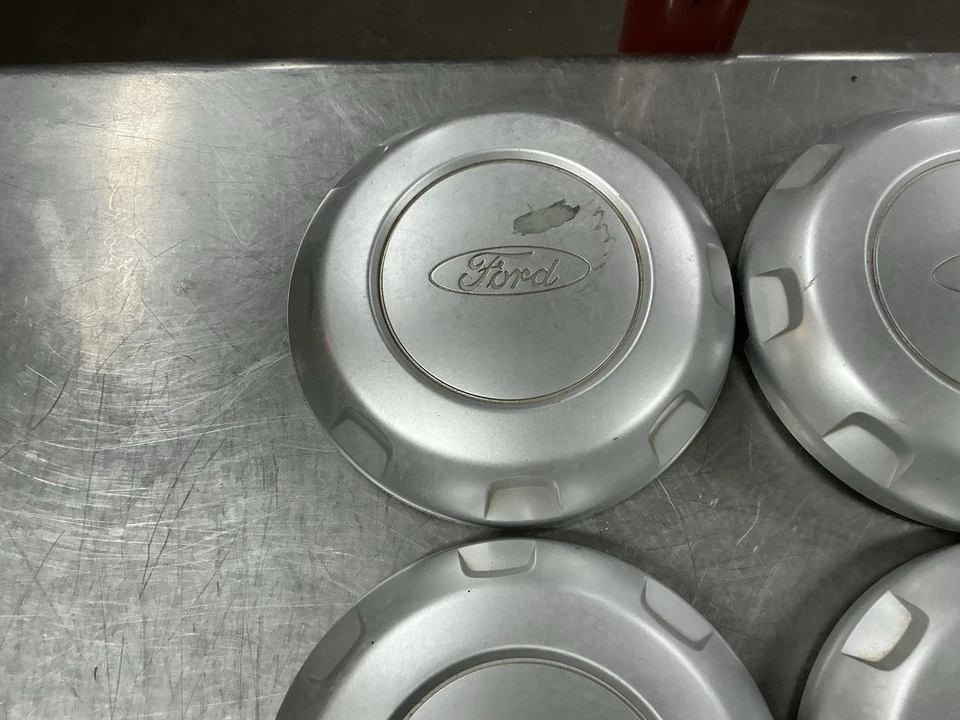 2004-2018 FORD F-150 F150 OEM WHEEL CENTER HUB CAPS 4L34-1A096-EC SET 4 SILVER - Image 2 of 4