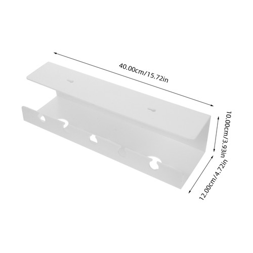 Versteckte Box Mit Schloss Büro Kabel-Organizer Für Den Schreibtisch - Bild 7 von 12