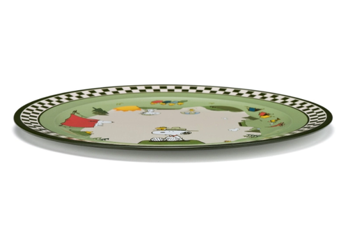 Peanuts SNOOPY Beagle SCOUT GREEN TIN PLATE 26 cm 10.24in OFFICIAL - Picture 8 of 8