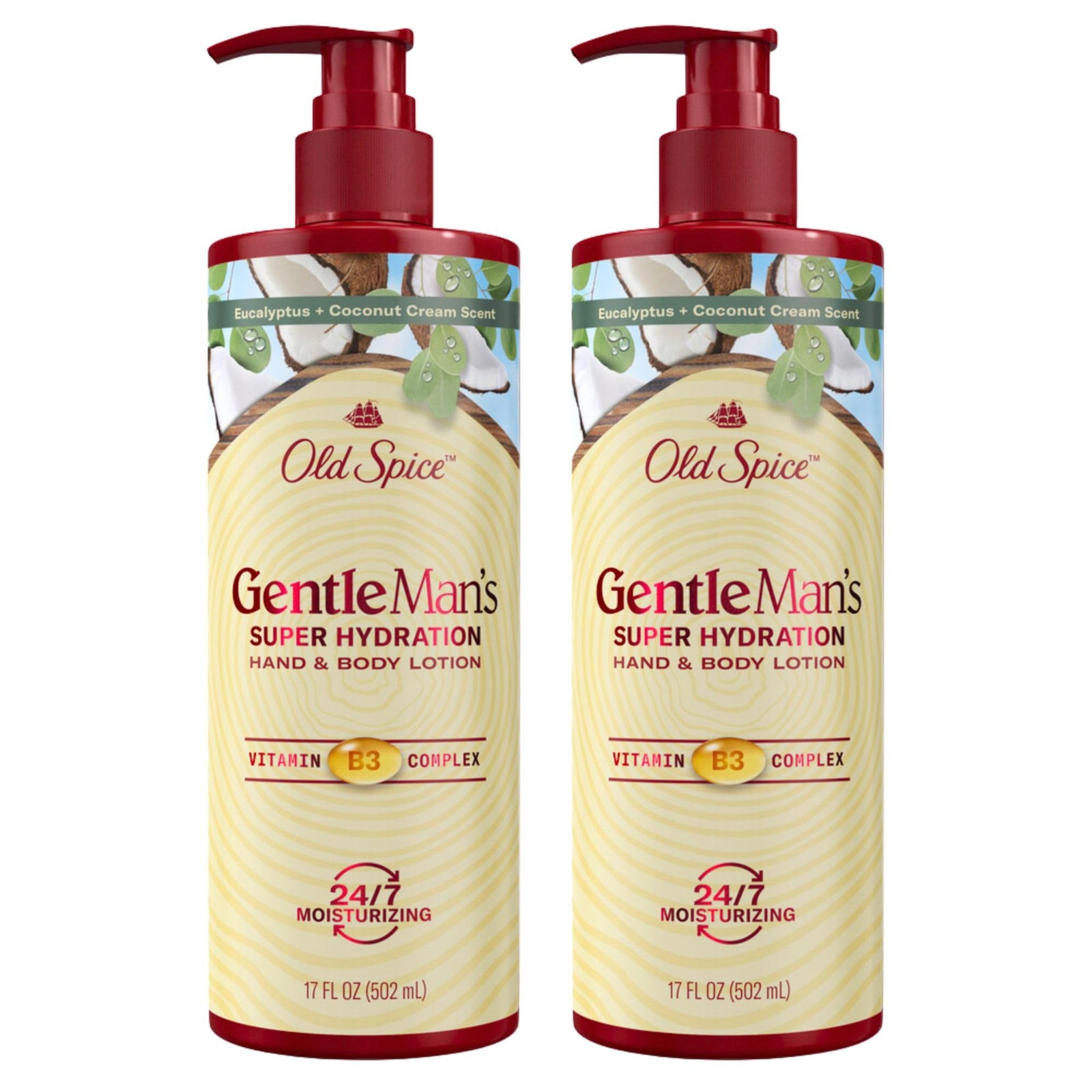 Gentleman's Spice Hand & Body Lotion for Men - 247 Super Hydration Moisturizer