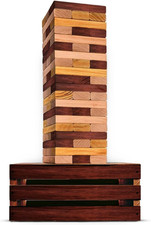 Games - Reclaimed Giant Tower Game Weather Resistant 60 Blocks  Storage Crate