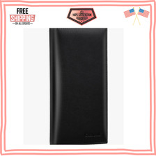 Premium Leather RFID Checkbook Cover for Men  Women   Slim Durable Wallet Case