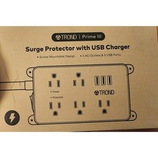 Surge protector with ups chargers