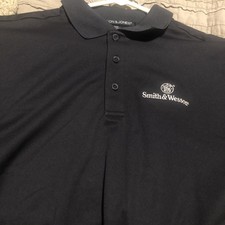 Smith & Wesson Polo Shirt Mens Medium  Midnig...