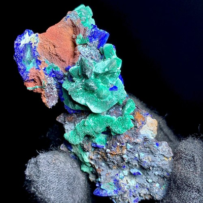 #ad 20G Clean Natural Beautiful Azurite With Malachine Mineral Specimen Anhui $180.00