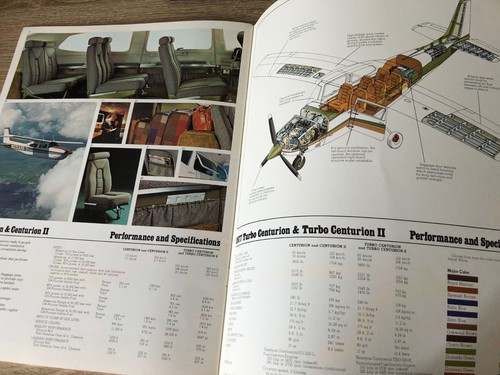 Catalogue Brochure AVIONS 1977 CESSNA Skylane Cardinal Stationair Centurion - Picture 6 of 7