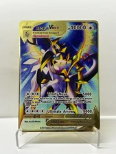 Arceus VMAX Gold Metal Pokémon Card-Collectible Gift Display！NICE!