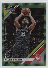 2019-20 Panini Donruss Holo Green Laser 55/99 Allen Crabbe #5 7qt