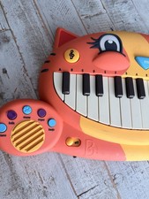 B. Toys Meowsic Interactive Cat Piano Toy w/ Microphone   Works Great