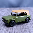 Vtg Matchbox Lesney Green Military Field Car Diecast - No Decals