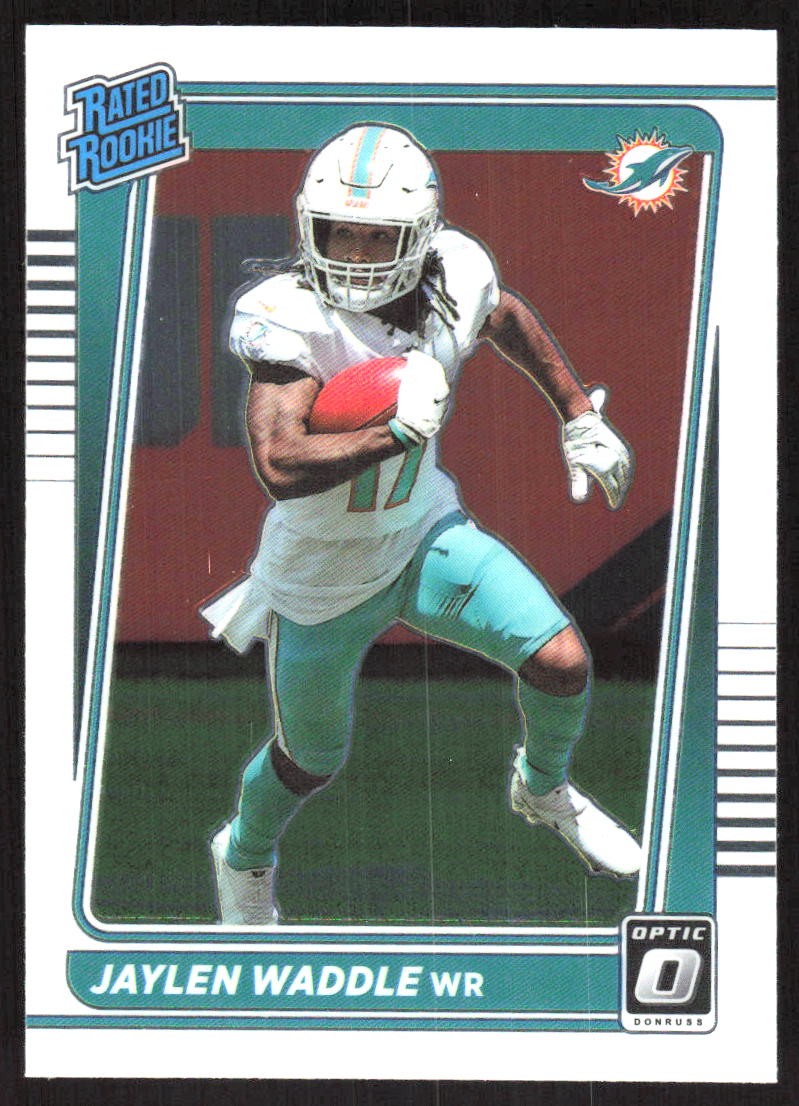 1937I 2021 Donruss Optic #208 Jaylen Waddle