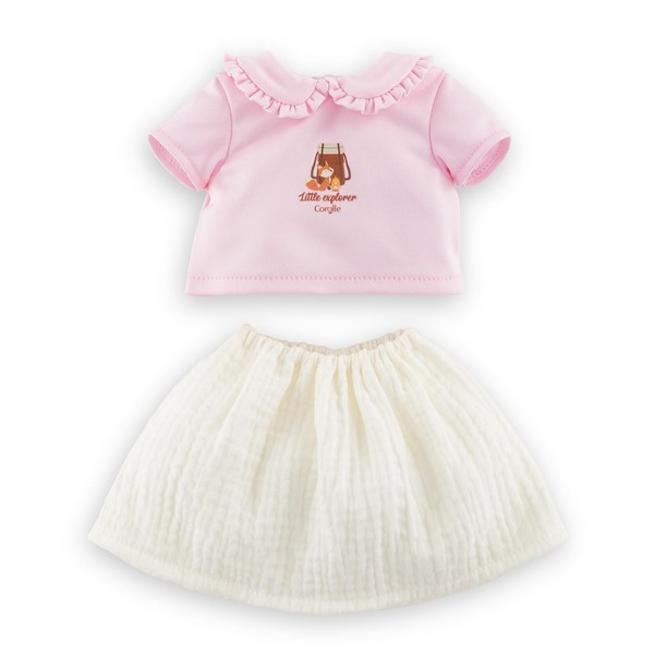 Corolle T-Shirt & Skirt, Little Explorer, Doll Clothes, 36 Cm, From 2 Years, 900-image