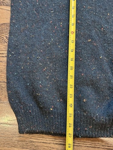 Carraig Donn Irish Wool Pullover Herren XL grün Rollkragen Strick dick - Bild 4 von 8