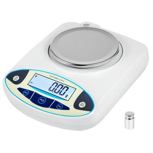 High Analytical Balance Scale 500g 0.01g Accuracy Lab Weighing Scale - Picture 5 of 8