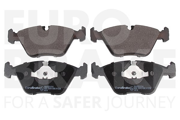 Eurobrake Bremsbelagsatz, Scheibenbremse Vorderachse U.A. FüR Daimler, Jaguar-image