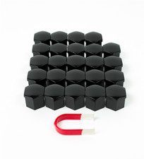 Cubiertas de tuerca de rueda base y Raptor Ford F-150 F150 cubiertas de tuerca - negro brillante