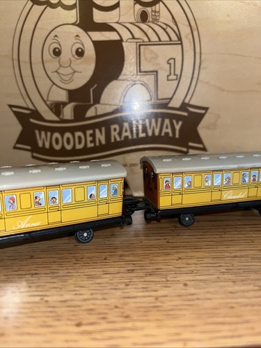 THOMAS ANNIE CLARABEL! THOMAS FRIENDS TRAIN ERTL ¡DIECAST! ACOPLADOR IMPORTACIÓN REINO UNIDO - Imagen 6 de 13