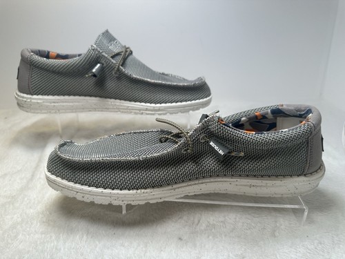 Hey Dude Wally Sox ASPHALT Size 12 - 第 1/7 張圖片