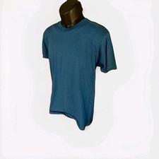 Vintage 80s Screen Stars Blank Single Stitch T Shirt Thin Size M USA New NOS