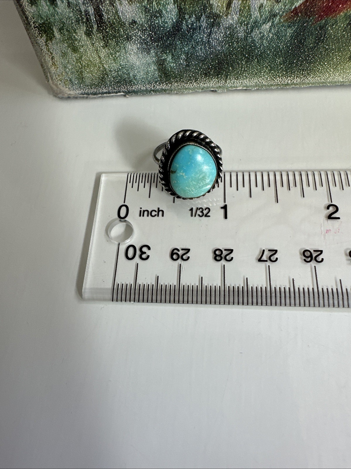 NATIVE AMERICAN VTG EASTER EGG BLUE TURQUOISE STE… - image 12