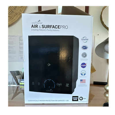 Vollara Air & Surface Pro Black ActivePure Air Purifier, Wi-Fi Alexa, 500 sq ft
