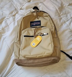 ebay jansport right pack Expressions Backpack book bag/day pack leather bot – The Extra Mile Outdoor Gear & Bike weekend trips JANSPORT Right Pack Backpack Black