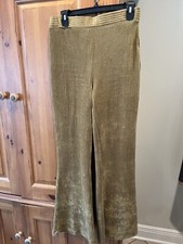 Women s Super Cool Flared Legs Light Weight Corduroy Hippie Size M. Brand New
