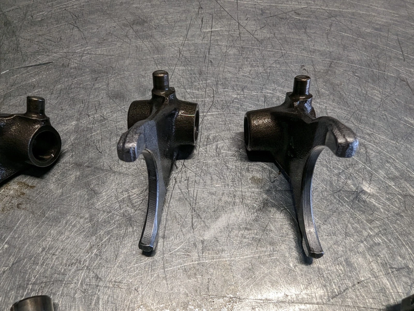 2003 Honda CRF450R (B) Transmission Shift Forks and Drum