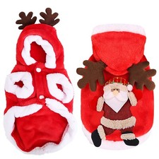 New Pet Christmas Outfit, Santa Claus Costume for Dogs