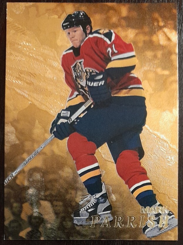 1998 - 1999 ITG Be A Player Mark Parrish Gold Series #206 Hockey Card