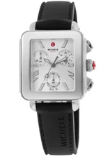 Michele Deco Sport Quartz Chronograph Silver Dial Women's Watch MWW06K000071