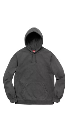 Supreme Overdyed Hooded Sweatshirt White